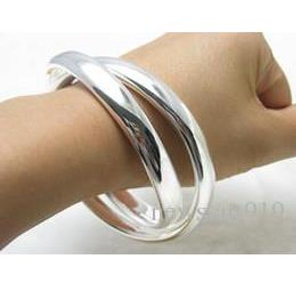 babyonline fashion trend 925 silver charm beautiful 2 big ring ms. bracelet jewelry holiday gifts b150, Black
babyonline fashion trend 925 silver charm beautiful 2 big ring ms. bracelet jewelry holiday gifts b150, Black
