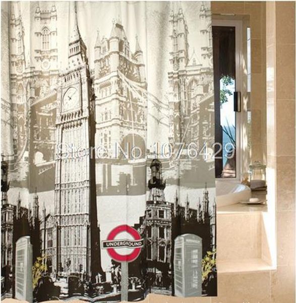 shower curtain retro london big ben pattern bathroom waterproof mildewproof eva scrub plastic fabric with 72 inch +12 hooks
shower curtain retro london big ben pattern bathroom waterproof mildewproof eva scrub plastic fabric with 72 inch +12 hooks