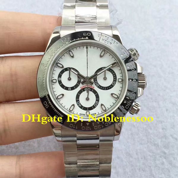 11 style men's white dial ceramic bezel 116500ln 116500 ln 116500 cosmograph 40mm swiss cal.4130 movement automatic mens watch watches, Slivery;brown
11 style men's white dial ceramic bezel 116500ln 116500 ln 116500 cosmograph 40mm swiss cal.4130 movement automatic mens watch watches, Slivery;brown