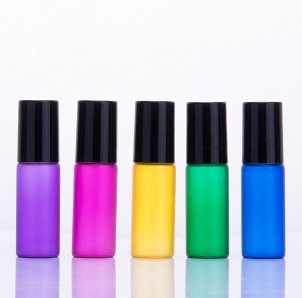 colorful 5ml roll on glass essential oil bottle perfume stainless steel roller ball fragrance bottle 300pcs f0027
colorful 5ml roll on glass essential oil bottle perfume stainless steel roller ball fragrance bottle 300pcs f0027