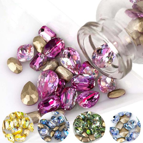 10pcs crystal shiny 3d nail art rhinestones diy colorful horse eye/waterdrop/football/diamond diy decor charms, Silver;gold
10pcs crystal shiny 3d nail art rhinestones diy colorful horse eye/waterdrop/football/diamond diy decor charms, Silver;gold