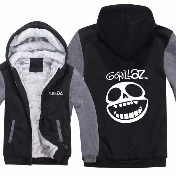 winter new music gorillaz hoodies thick fleece men rock band rap hip hop sweatshirt gorillaz warm liner mens jacket&coat, Black
winter new music gorillaz hoodies thick fleece men rock band rap hip hop sweatshirt gorillaz warm liner mens jacket&coat, Black