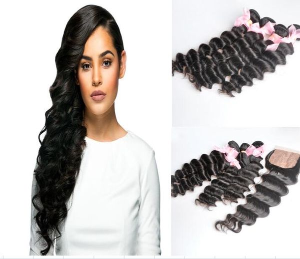 peruvian loose deep wave virgin hair weave remy human hair extensions 4pcs/lot natural color no shedding tangle can be dyed bleached, Black
peruvian loose deep wave virgin hair weave remy human hair extensions 4pcs/lot natural color no shedding tangle can be dyed bleached, Black
