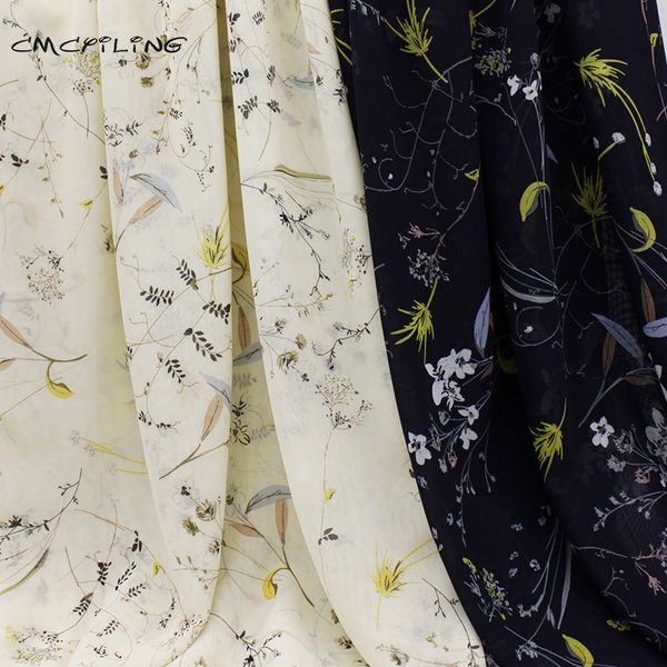 cmcyiling floral printed chiffon fabric for summer dress shirts sewing tulle fabrics polyester cloth apparel fabric 50*150cm, Black;white
cmcyiling floral printed chiffon fabric for summer dress shirts sewing tulle fabrics polyester cloth apparel fabric 50*150cm, Black;white