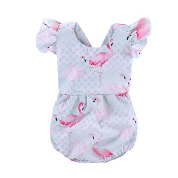 2018 baby girls flamingo fly sleeve rompers ins fashion toddler kids flamingos printed romper summer infant sleevless jumpsuits, Blue
2018 baby girls flamingo fly sleeve rompers ins fashion toddler kids flamingos printed romper summer infant sleevless jumpsuits, Blue