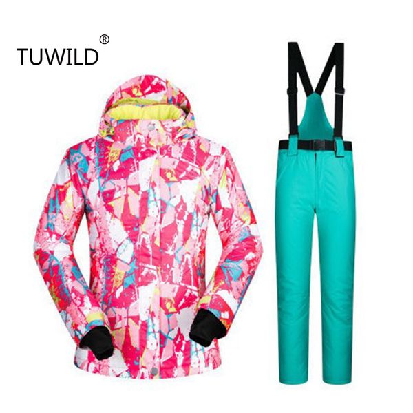 outdoor windproof waterproof super warm ski jacket pants camping hiking female winter suit women's ski suit snowboard -35 degree
outdoor windproof waterproof super warm ski jacket pants camping hiking female winter suit women's ski suit snowboard -35 degree