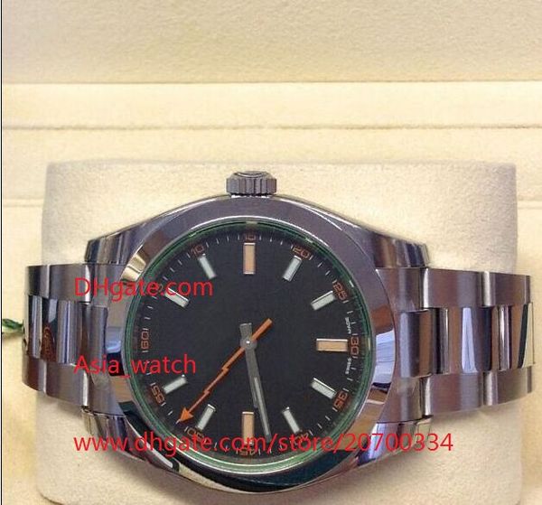 luxury wristwatches 40mm 116400 116400gv black dial sapphire stainless steel asia 2813 movement automatic watch mens watches, Slivery;brown
luxury wristwatches 40mm 116400 116400gv black dial sapphire stainless steel asia 2813 movement automatic watch mens watches, Slivery;brown