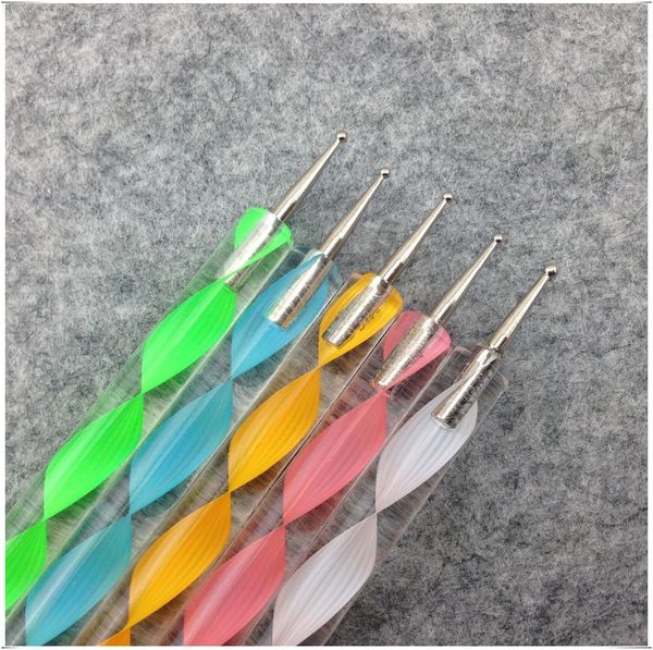 yzwle 1 set 2 way dotting marbleizing painting pen tool nail art dot dotting tool nail care, Silver
yzwle 1 set 2 way dotting marbleizing painting pen tool nail art dot dotting tool nail care, Silver