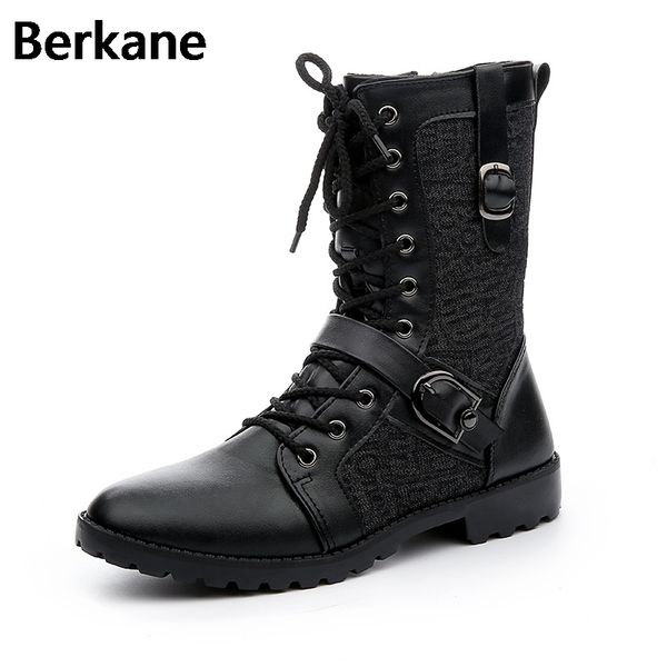 motorcycle boots leather men 2018 winter side zip in tube male punk black brand lace up fashion buckle shoes men botas hombre
motorcycle boots leather men 2018 winter side zip in tube male punk black brand lace up fashion buckle shoes men botas hombre