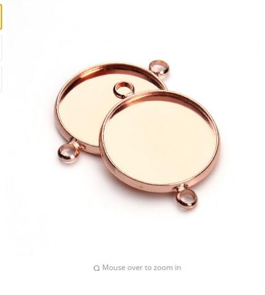 10pcs/lot rose gold color copper bracelet connectors women pendants base cabochon setting p pendant jewelry making f3328, Silver
10pcs/lot rose gold color copper bracelet connectors women pendants base cabochon setting p pendant jewelry making f3328, Silver