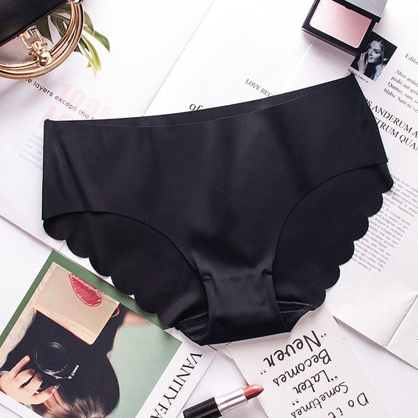 breathable women seamless ice silk briefs ultra-thin traceless trimming ruffles soft underwear women's panties 2018 new, Black;pink
breathable women seamless ice silk briefs ultra-thin traceless trimming ruffles soft underwear women's panties 2018 new, Black;pink