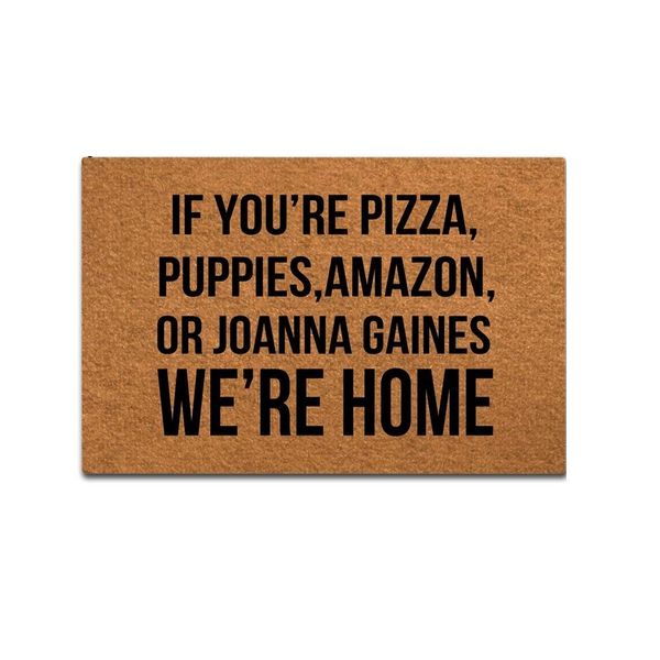doormat entrance mat funny doormat home office decorative door mat indoor/outdoor rubber - if you're pizza,puppies,amazon
doormat entrance mat funny doormat home office decorative door mat indoor/outdoor rubber - if you're pizza,puppies,amazon