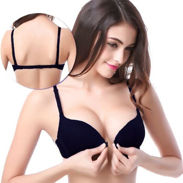 fashion bra spring and summer seamless front button bra push up underwear buckle female small chest bra new, Red;black
fashion bra spring and summer seamless front button bra push up underwear buckle female small chest bra new, Red;black