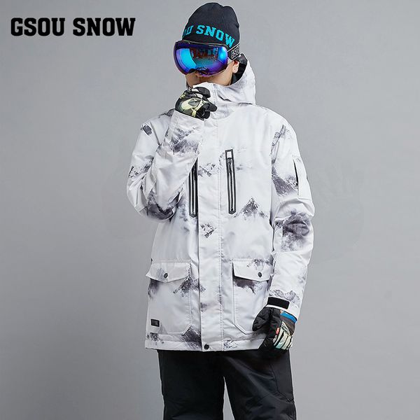 2018 gsou snow men ski jacket snowboard clothing windproof waterproof thermal breathable male clothing outdoor sport wear winter
2018 gsou snow men ski jacket snowboard clothing windproof waterproof thermal breathable male clothing outdoor sport wear winter