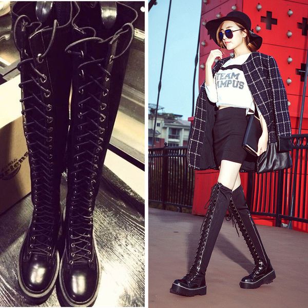 knee-high boots shoes women fashion brand high boots lady chaussure autumn female footware winter botas mujer cross-tied black
knee-high boots shoes women fashion brand high boots lady chaussure autumn female footware winter botas mujer cross-tied black