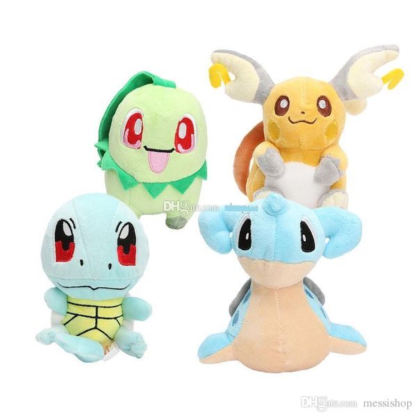 sell new 4 styles plush toys lapras chikorita squirtle raichu pikachu plush doll stuffed toys for child gifts 13-15cm
sell new 4 styles plush toys lapras chikorita squirtle raichu pikachu plush doll stuffed toys for child gifts 13-15cm