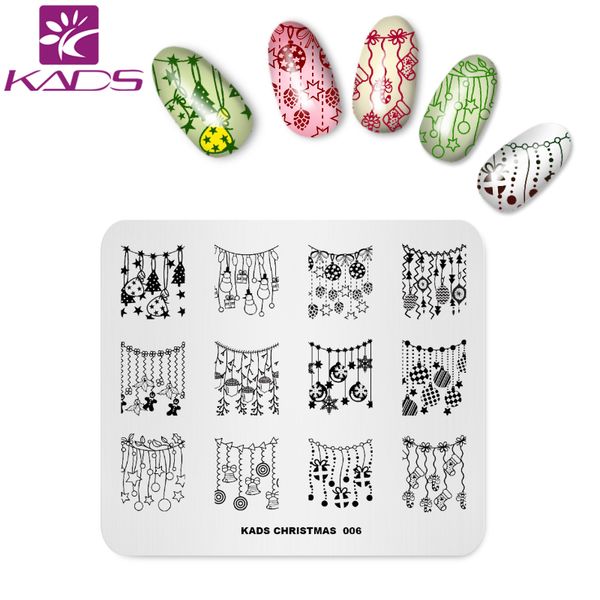 kads new arrival christmas 006 decorations for christmas templates diy image nail polish stamp template plate beauty tools, White
kads new arrival christmas 006 decorations for christmas templates diy image nail polish stamp template plate beauty tools, White