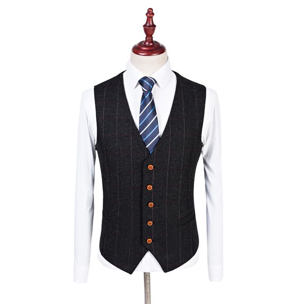 2017 custom made men slim suit vests male single breasted business casual vest men party wedding waistcoat, Black;white
2017 custom made men slim suit vests male single breasted business casual vest men party wedding waistcoat, Black;white
