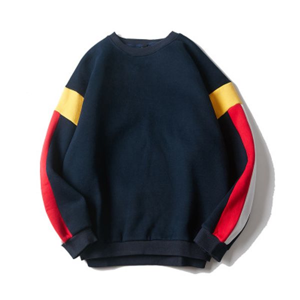 New Hot Sales Striped Patchwork Hoodies Casual O Neck Pullover For Youth Men Top Clothes M-2XL Size
New Hot Sales Striped Patchwork Hoodies Casual O Neck Pullover For Youth Men Top Clothes M-2XL Size