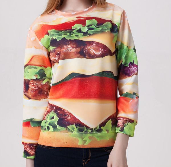 3180 selling european and american digital star print female spring autumn hamburger printing pull out sweater wholesale fleece, Black
3180 selling european and american digital star print female spring autumn hamburger printing pull out sweater wholesale fleece, Black