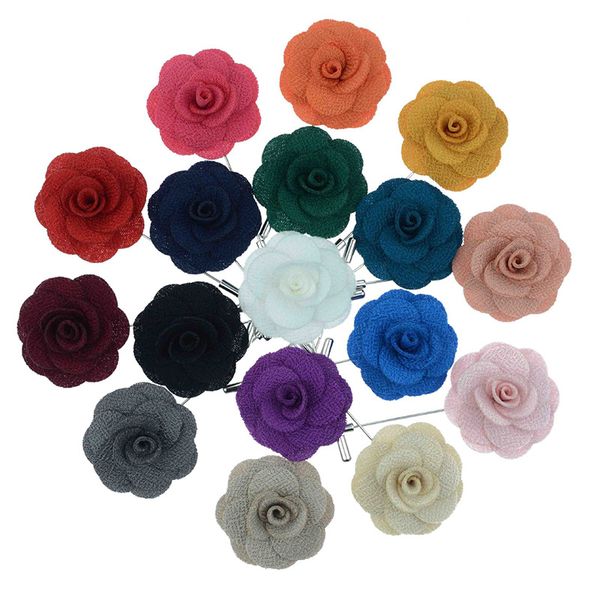 lapel flower man woman camellia handmade boutonniere stick brooch pin men's accessories in 22 colors, Gray
lapel flower man woman camellia handmade boutonniere stick brooch pin men's accessories in 22 colors, Gray