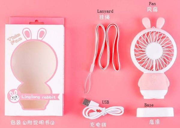 cute mini handheld fan easter rabbit style usb recharageable led lights portable fashion fan advanced version: with perfume sticker
cute mini handheld fan easter rabbit style usb recharageable led lights portable fashion fan advanced version: with perfume sticker