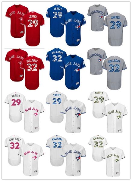 custom men women youth toronto blue wholesale jays jersey #29 joe carter 29 devon travis 32 roy halladay blue white grey baseball jerseys, Blue;black
custom men women youth toronto blue wholesale jays jersey #29 joe carter 29 devon travis 32 roy halladay blue white grey baseball jerseys, Blue;black