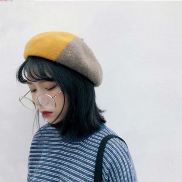 fashion women beret autumn/winter hat female korean version with trendy student pumpkin painter hat ins matching woollen, Blue;gray
fashion women beret autumn/winter hat female korean version with trendy student pumpkin painter hat ins matching woollen, Blue;gray