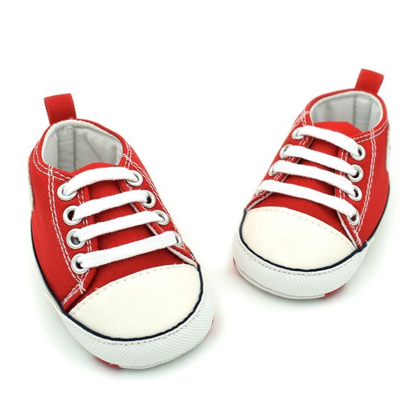 children kids baby infant toddler casual shoes breathable fashion anti-slip canvas shoes soft bottom boys girls lace-up shoes, Black;red
children kids baby infant toddler casual shoes breathable fashion anti-slip canvas shoes soft bottom boys girls lace-up shoes, Black;red