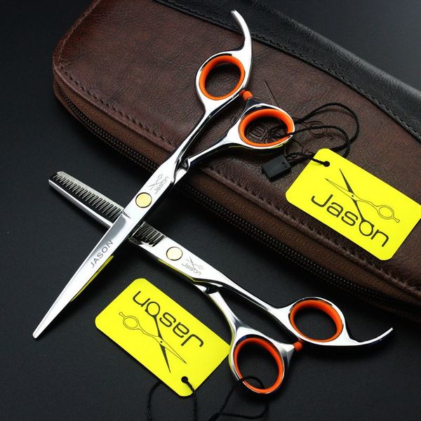 jason ha-06 6cr 5.5 inch/6.0 inch right hand cutting/thinning scissors. forfex set with straight handle ing
jason ha-06 6cr 5.5 inch/6.0 inch right hand cutting/thinning scissors. forfex set with straight handle ing