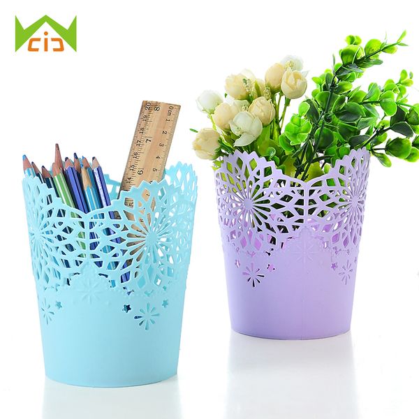 wcic creative hollow flower pencil holder office organizer stationery pen holder sundry storage barrels box makeup brush
wcic creative hollow flower pencil holder office organizer stationery pen holder sundry storage barrels box makeup brush