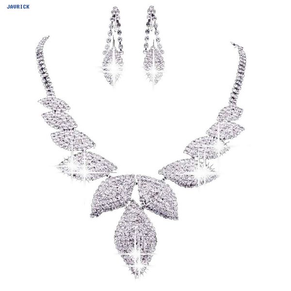 javrick new prom wedding bridal crystal rhinestone necklace earring jewelry set 5 style, Silver
javrick new prom wedding bridal crystal rhinestone necklace earring jewelry set 5 style, Silver