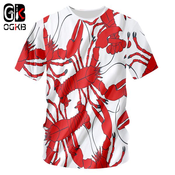 ogkb new arrival women/men's print red lobster 3d tshirt funny t-shirt short sleeve round neck casual tee shirts 7xl, White;black
ogkb new arrival women/men's print red lobster 3d tshirt funny t-shirt short sleeve round neck casual tee shirts 7xl, White;black