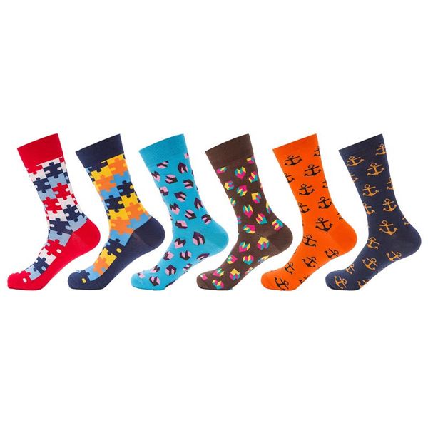 casual cotton mens happy socks colorful funny socks men fashion novelty art sock for couple long sock (6 pairs/lot, Black
casual cotton mens happy socks colorful funny socks men fashion novelty art sock for couple long sock (6 pairs/lot, Black