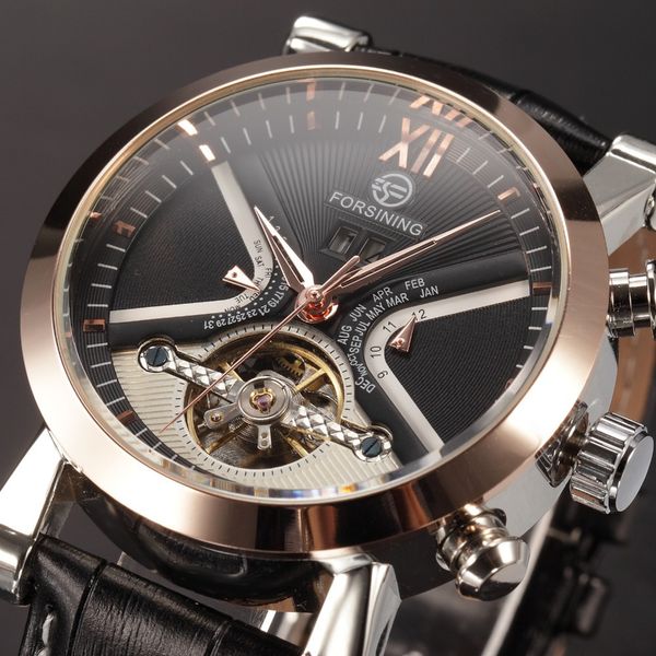 forsining new series rome flywheel automatic mechanical watches men luxury famous brand dress calendar leather wrist watch, Slivery;brown
forsining new series rome flywheel automatic mechanical watches men luxury famous brand dress calendar leather wrist watch, Slivery;brown