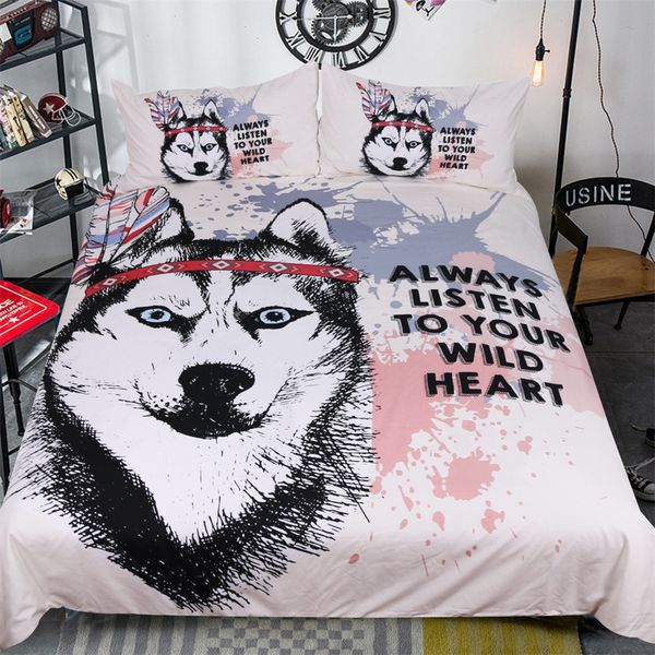 classic bedding set 3d king size 3pcs wild wolf print duvet cover set with pillow shams us king bed linen duvet cover
classic bedding set 3d king size 3pcs wild wolf print duvet cover set with pillow shams us king bed linen duvet cover