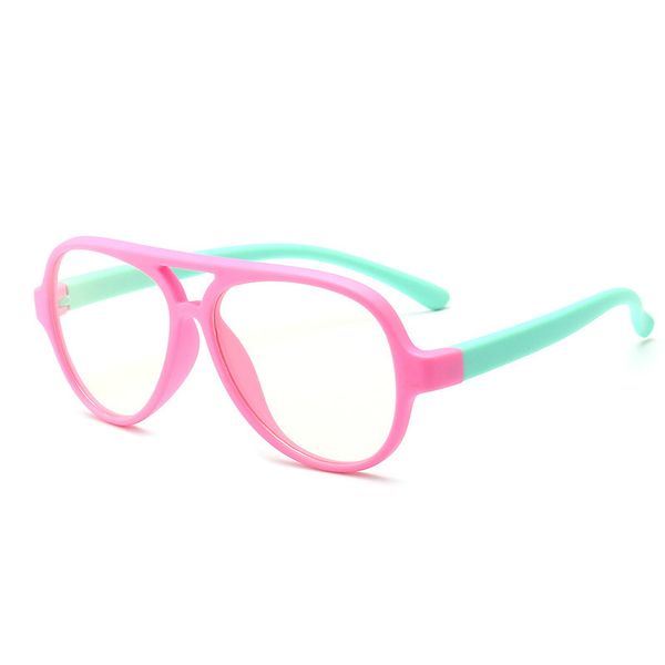 2018 new fashion anti blue light silicone flexible material glasses boys girls children's eye frame optical frames manufacturers in chi, Silver
2018 new fashion anti blue light silicone flexible material glasses boys girls children's eye frame optical frames manufacturers in chi, Silver