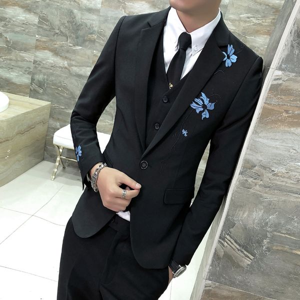 new arrival brand clothing autumn suit blazer men fashion slim fit embroidery male suits casual solid color masculine blazer 56, White;black
new arrival brand clothing autumn suit blazer men fashion slim fit embroidery male suits casual solid color masculine blazer 56, White;black