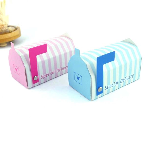100pcs mini mailbox pink blue striped candy boxes pillar-box postbox "special delivery" wedding favors party christmas gift box
100pcs mini mailbox pink blue striped candy boxes pillar-box postbox "special delivery" wedding favors party christmas gift box