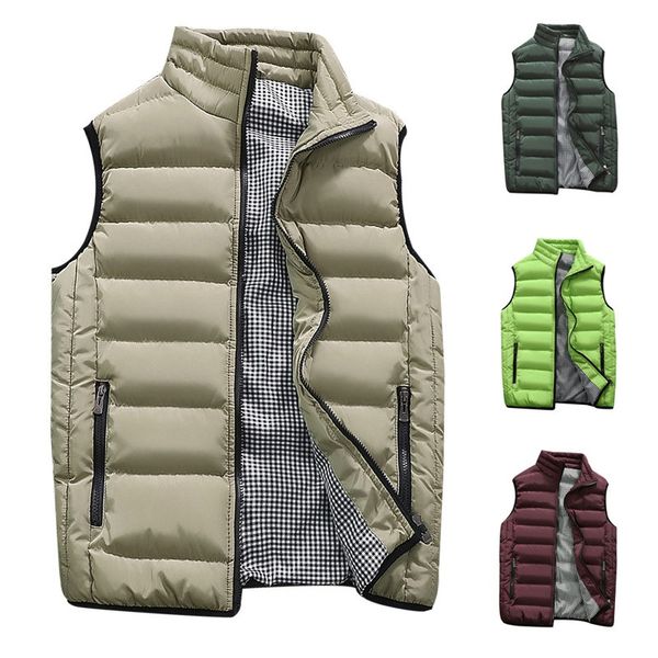 2018 winter autumn vest men down vest men sleeveless thicken bodywarmer waistcoat casual coats, Black;white
2018 winter autumn vest men down vest men sleeveless thicken bodywarmer waistcoat casual coats, Black;white