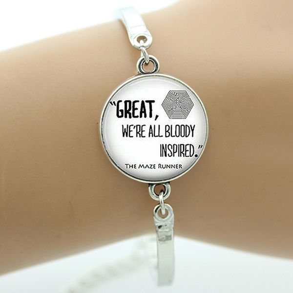 great we're all bloody inspired the maze runner bracelet super smash bros smash ball one direction id bracelets jewelry ba016, Black
great we're all bloody inspired the maze runner bracelet super smash bros smash ball one direction id bracelets jewelry ba016, Black