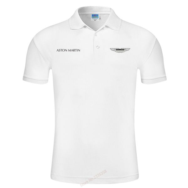 short sleeves 2018 summer fashion men brand aston martin shirt men new men's shirt, White;black
short sleeves 2018 summer fashion men brand aston martin shirt men new men's shirt, White;black