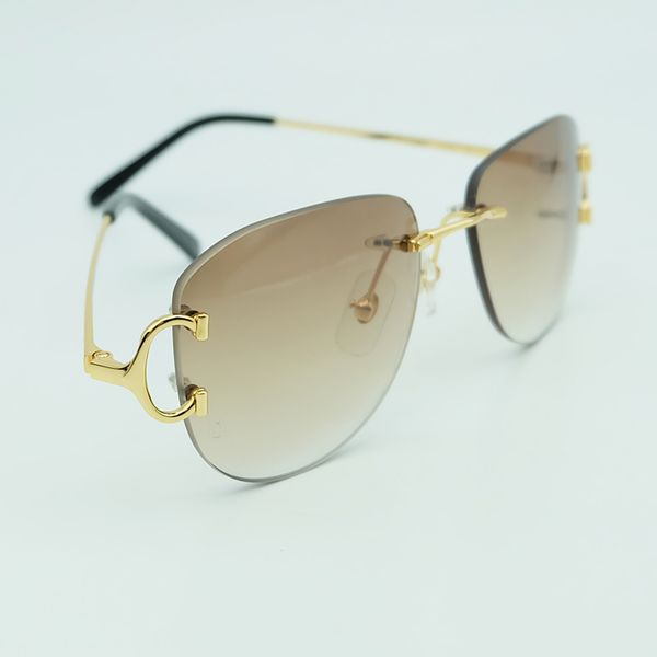 vintage rimless sunglasses men popular fashion stylish sun glasses wholesale women shade eyewear outdoor show decoration, White;black
vintage rimless sunglasses men popular fashion stylish sun glasses wholesale women shade eyewear outdoor show decoration, White;black