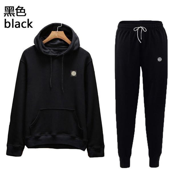 the new 2018 hooded suit men's sport style sweater pullover sport coat two-piece sports suit, White;black
the new 2018 hooded suit men's sport style sweater pullover sport coat two-piece sports suit, White;black