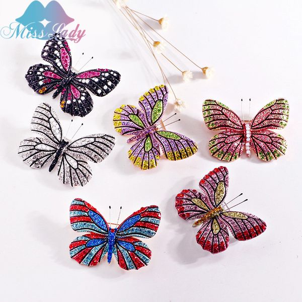 miss lady vintage jewelry colorful rhinestone butterfly brooches garment accessories wedding bridal brooch pin mly6822, Gray
miss lady vintage jewelry colorful rhinestone butterfly brooches garment accessories wedding bridal brooch pin mly6822, Gray