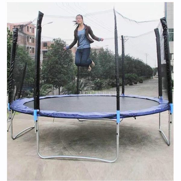 12 feet practical trampoline with safe protective net jump safe bundle spring safety with ladder load weight 500kg
12 feet practical trampoline with safe protective net jump safe bundle spring safety with ladder load weight 500kg