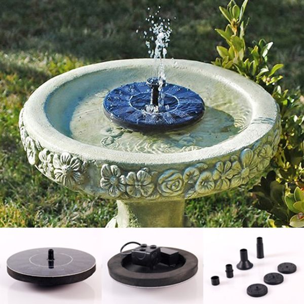 new solar water floating pump fountain garden pool watering solar pump kit set