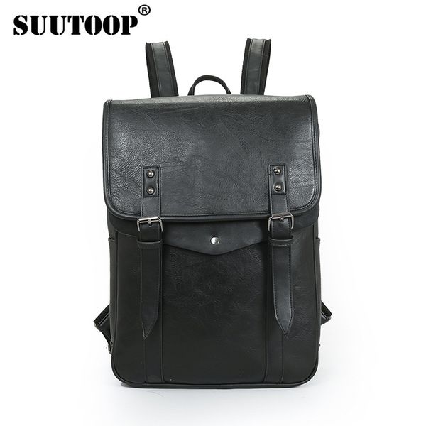 suutoop men women business casual backpack for teenage school bag pu leather fashion male shoulder bags vintage lapgirls bag
suutoop men women business casual backpack for teenage school bag pu leather fashion male shoulder bags vintage lapgirls bag