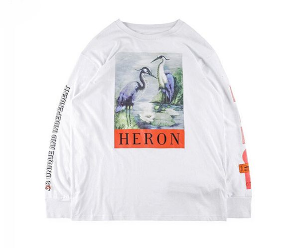 HERON PRESTON Designer Bird Pattern Printed Mens Casual Pullover Hip Hop Tops Long Sleeve Sweatshirts Male High Street Pullover
HERON PRESTON Designer Bird Pattern Printed Mens Casual Pullover Hip Hop Tops Long Sleeve Sweatshirts Male High Street Pullover