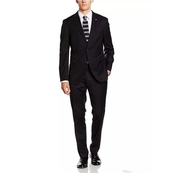 classic black suit of the groom's man wedding dress shawl collar crime two buttons gentleman dinner party wear (coat + pants + vest ), Black;gray
classic black suit of the groom's man wedding dress shawl collar crime two buttons gentleman dinner party wear (coat + pants + vest ), Black;gray